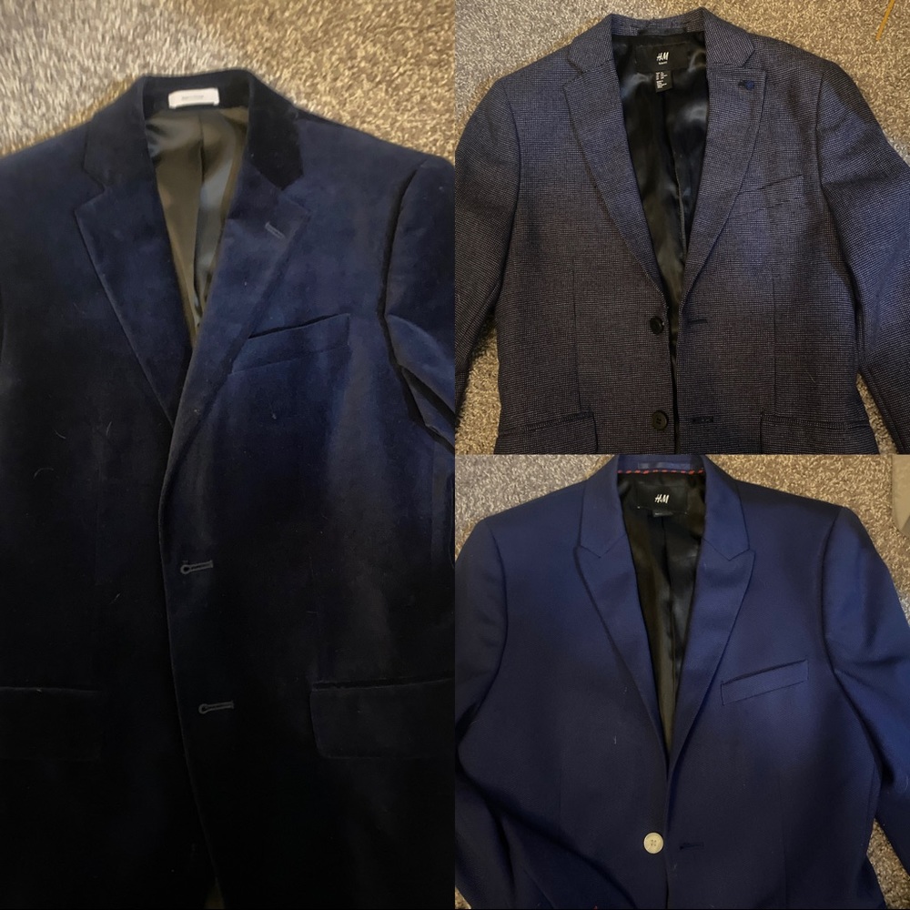 Men’s Navy Blue slim fit Blazer